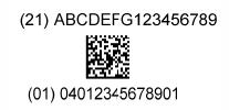 Slika 69: Simbologija GS1 DataMatrix Vir: http://www.gs1si.org/1/standardi-in-resitve/crtne-kode-gs1-barcodes/gs1- datamatrix.aspx(5. 1.