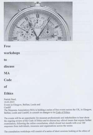 Drugi Icomov kodeks muzejske etike Najnovejši»kodeks pomeni