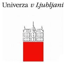 Univerza v Ljubljani Fakulteta za dru