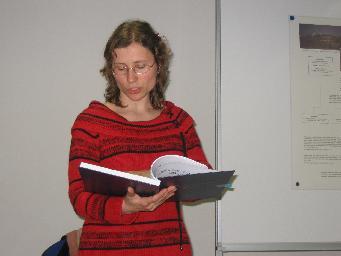 Aprila 2008 smo organizirali srečanje s KSENIJO BATIČ, ki je predstavila