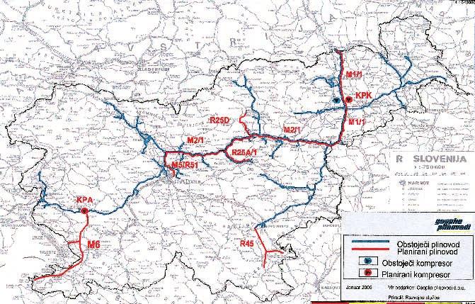 Presoja vplivov na okolje podaljšuje gradnjo Seveda pa je dolgoročna rešitev za Slovenijo za naslednjih 25 let podvojitev magistralnega plinovoda od Ceršaka na avstrijski meji do Lucije v dolžini