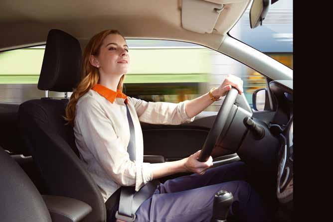 Večja varnost zagotavlja večji užitek v vožnji Izpopolnjene varnostne lastnosti kot pomoč vozniku»za vsak primer«prepričanje, da ste dobro zavarovani, poveča užitek med vožnjo, kljub temu pa najbrž