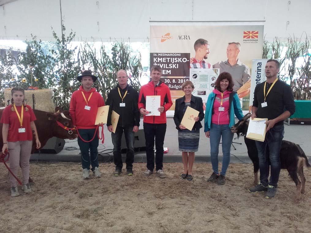 Predstavitev kmetij s statusom ARK KMETIJA oziroma ARK SREDIŠČE Tudi v letu 2018 je Javna služba nalog genske banke v živinoreji povabila k sodelovanju na razstavnem prostoru slovenskih avtohtonih