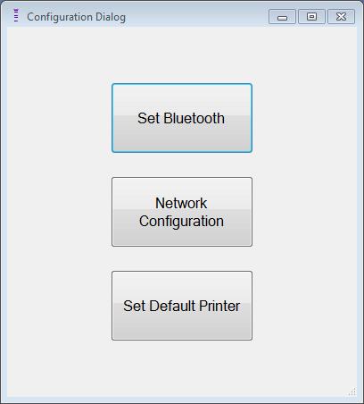 31.2.1 Konfiguracija brezžične povezave OMNI Smart Na zaslonu izbora izberite tipko»konfiguracija«. Pojavi se okno za dialog konfiguracije.