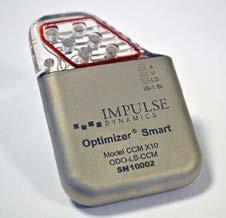 Trenutna poraba OPTIMIZER Smart IPG-ja je v veliki meri odvisna od signalov CCM, ki jih prejema bolnik. 1.