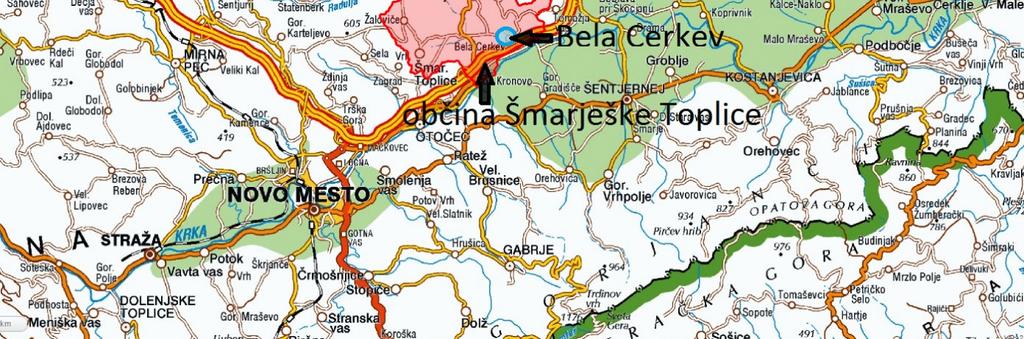 zemljevid Slovenije, http://www.geopedia.