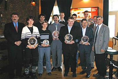 Najboljše športnice, športnike in moštva v letu 2000 je sprejel župan mestne občine Murska Sobota g.