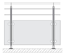 2.2 Tipi ograj Slika 2-2: Kombinacija kompaktnih plošč in horizontalnih