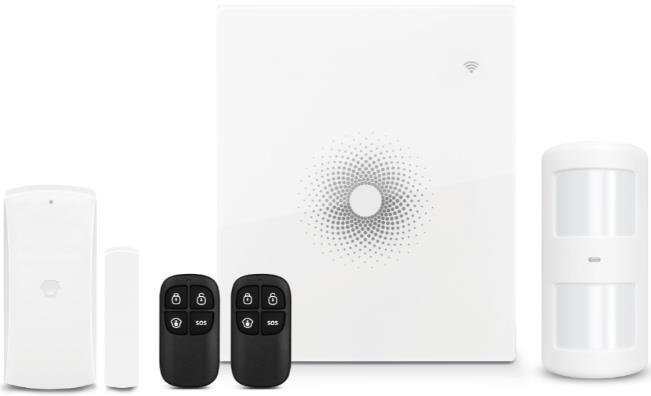 9948003 Alarm KIT brezžični smart home WiFi AW2 CHUANGO NAVODILA ZA UPORABO AW2 alarmni sistem je namenjen za zaščito manjših prostorov, kot so enodružinske hiše, butiki, garaže ali delavnice.