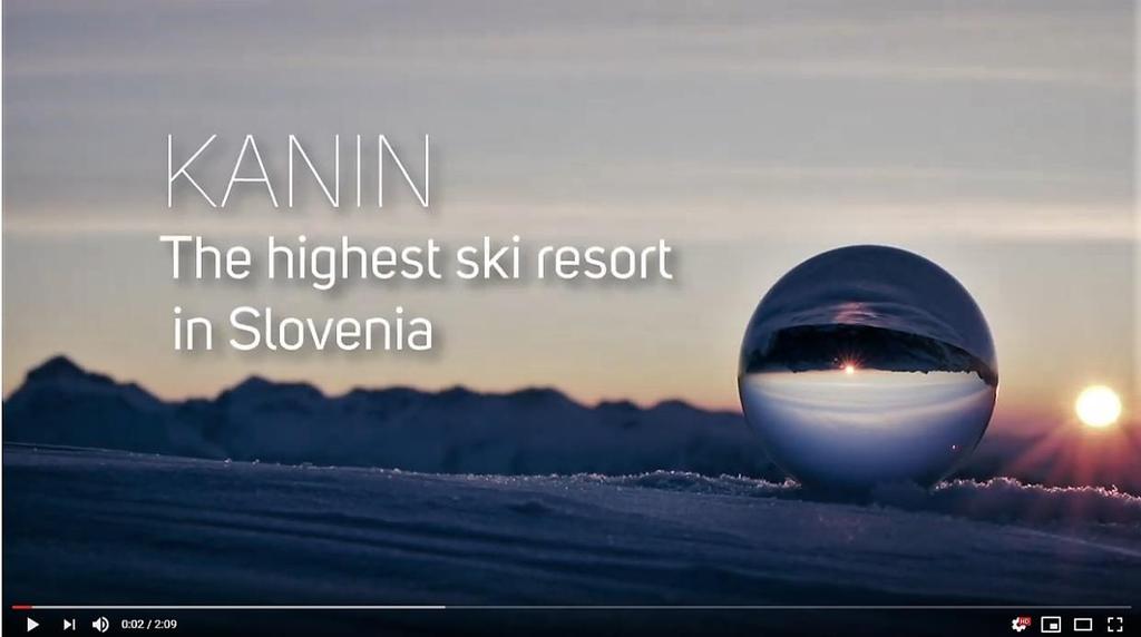 Skupaj s smučiščem Kanin smo posneli film Kanin-Sella Nevea Ski Resort, dosegljiv je na FB: https://www.facebook.com/soca.