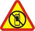 VARNO VKLAPLJANJE Ne vklapljajte naprave, če je uporaba mobilnega telefona prepovedana ali če lahko povzroči