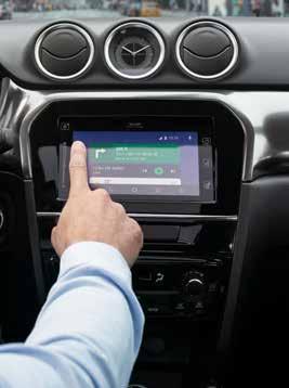 NAJSODOBNEJŠA POVEZLJIVOST Android Auto Apple CarPlay MirrorLink Multimedijska naprava, povezljiva s pametnim telefonom 7-palčni zaslon na dotik omogoča intuitivno delovanje