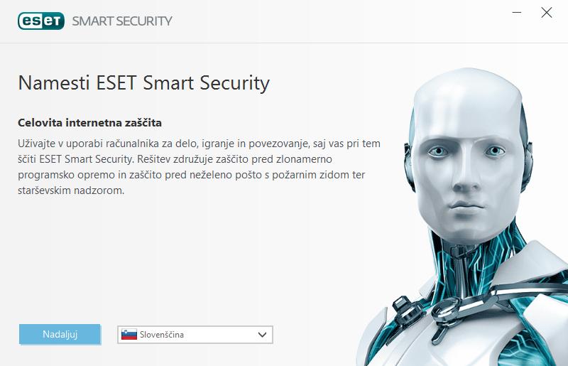 2. Namestitev ESET Smart Security lahko v svoj računalnik namestite na več načinov.