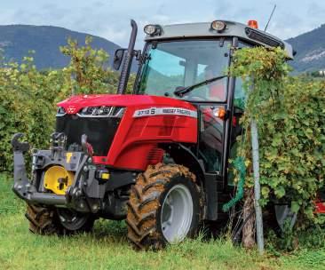 09 S Posebna različica Sodobni vinogradi dosegajo visoke donose visoke vrednosti, zato potrebujete traktor, ki je kompakten, a resnično produktiven.