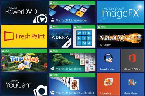 Programska oprema Namizje Windows 8 Ta slika predstavlja simboličen prikaz dodatnih programov.