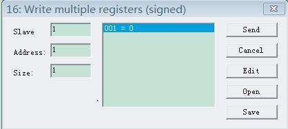Primer za vmesni register za pisanje: Kliknite gumb na sl.3.