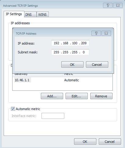 2 Dodajanje več IP-jev Preden dodate več IP-jev, konfigurirajte