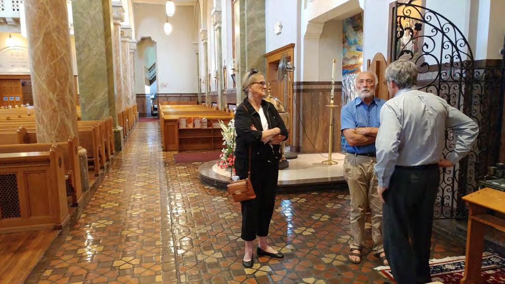 12. Junija sva pod vodstvom nekdanje predsednice SGSI Rose Marie Jisa Maček obiskala Glavne točke družbenega Dogajanja Slovencev: - Obe cerkvi - Narodni dom -