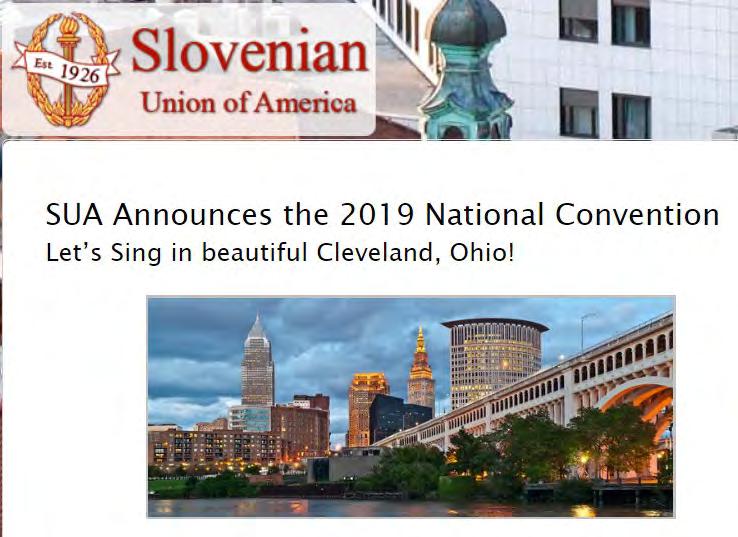 Let s Sing & Dance! at the SUA National Convention in Cleveland, Ohio!
