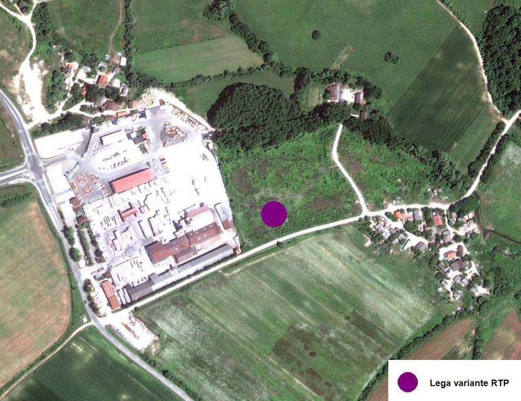 Slika 19: Dejanska raba kmetijskih zemljišč (vir: PISO, november 2012) Slika 20: Posekan gozd na območju izgradnje GTC Škocjan (vir: Google Earth, november 2012) Glede na dejstvo, da je večina gozda