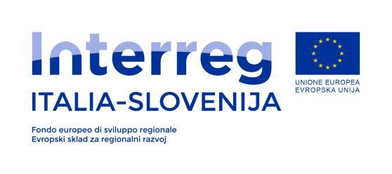 INTERREG V-A ITALIA-SLOVENIA ITALIJA-SLOVENIJA 2014-2020 CCI 2014TC16RFCB036 BANDI PER LA PRESENTAZIONE DI PROGETTI STANDARD RAZPISI ZA STANDARDNE PROJEKTE 1/2016 1b 2/2016 4e 3/2016 6c, 6d, 6f