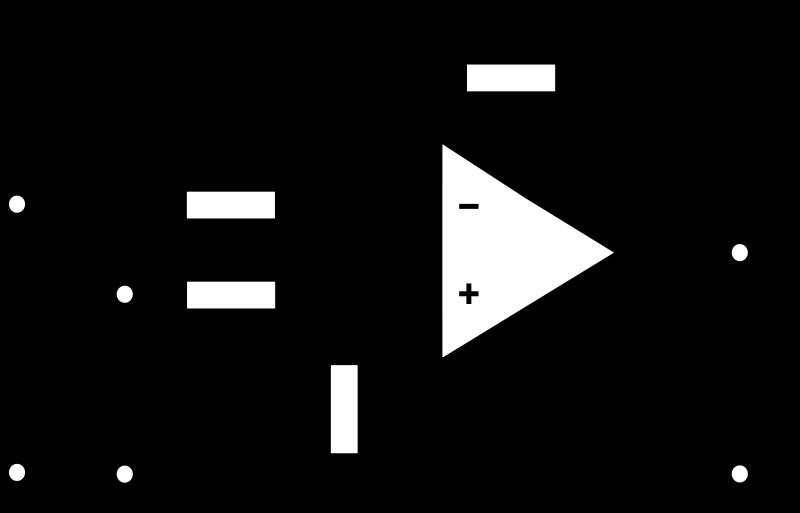 Slika 4.11: Shema diferenčnega ojačevalnika. [7] V primeru, da velja R1 R3 in R2 R4, lahko zapišemo enačbo za ojačenje prilagoditvene stopnje (4.39). R U ( U U ) (4.