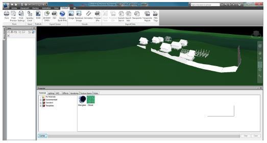 Predstavlja se uporaba 4D modeliranja objekta s povezavo mobilnih aplikacijskih programov, ki prikazuje