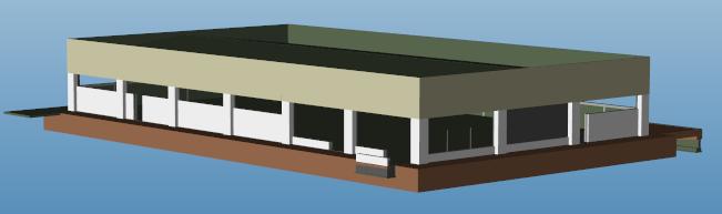 informacijskega modela gradbenega objekta v programski opremi Vico Office R5.