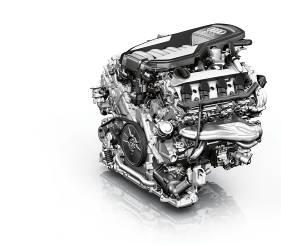 motorji (1) Izjemna moč in odlična učinkovitost za novi Audi A8 bosta ob uvedbi na trg na voljo dva zmogljiva 8-valjna motorja, en bencinski in en turbodizelski.