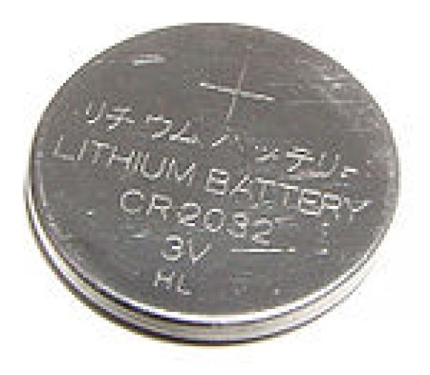 Gumbasta baterija Gumbasta baterija napaja integrirano vezje dopolnilnega kovinsko-oksidnega polprevodnika (CMOS), tudi ko je računalnik izklopljen.