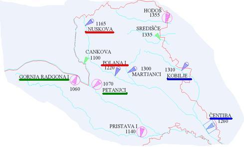 48 Kavčič, K. 2013. Hidrološka regionalizacija verjetnostnih analiz visokovodnih konic v Sloveniji.