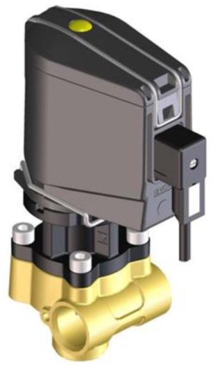 Regulator tlaka v varianti EC je poleg ročnega regulacijskega ventila opremljen še z elektromagnetnim regulacijskim ventilom, ki omogoča nastavljanje delovnega tlaka iz