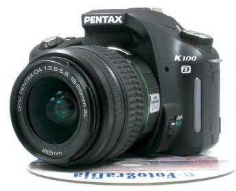 Pentax K100D je πe vedno nam kot ostali Pentax *ist modeli, omogoëa ohranila kompaktnost.