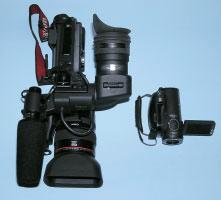 Sony mini HDV: novi HC3 proti Canon maxi HDV: novi XL H-1 Canon maxi HDV - novi XL H-1 Canonove kamere XL so v minulem desetleju dobile kultni status med vsemi zagrizenimi snemalci videa, ki so znali