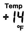 Pri večjih temperaturnih razlikah je čas prilagoditve tudi do 15 minut, npr. iz zunanjosti +20 C (68 F) v notranjost 10 C (14 F).