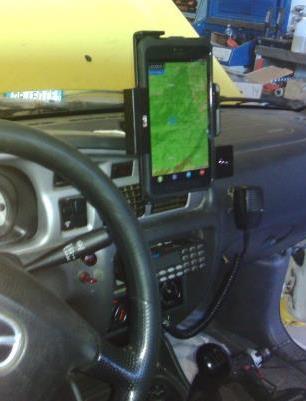 Vzpostavili so strežniško uporabniško aplikacijo za Android in PC, kjer so vsa gasilska vozila učinkovito locirana in lahko uporabljajo navigacijski system za gozdne prometnice za potrebe intervencij