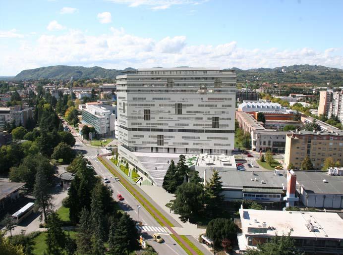 objekta EDA center v Novi Gorici.