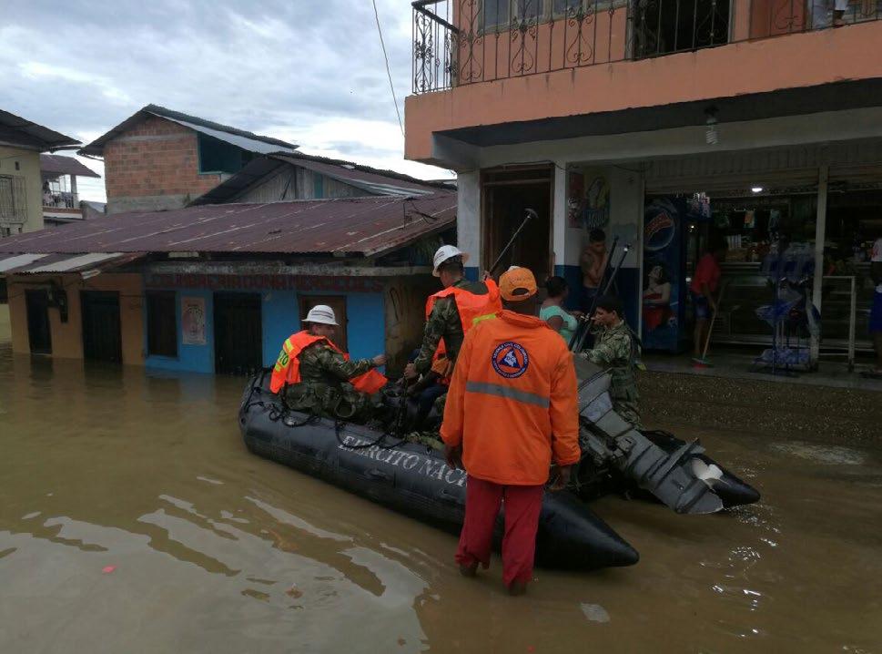 aprila v 24 urah padlo 260 mm dežja, večinoma pa je sever Hispaniole dobil okoli 200 mm padavin. Poplave so povzročile preselitev več tisoč oseb v obeh državah in pet žrtev na Haitiju.