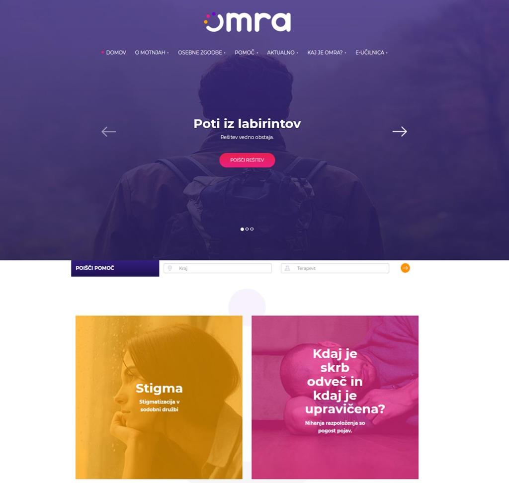 Spletna izobraževalna platforma OMRA