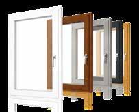 Barve in teksture PVC in RAU-FIPRO vrat so enake barvam in teksturam oken, ustvarjenih na podlagi teh materialov.