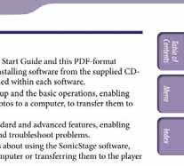 NAVODILA ZA UPORABO Predvajalniku so priložena navodila za hitri začetek (Quick Start Guide) in navodila za uporabo v PDF obliki.