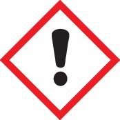 Piktogrami za nevarnost: Opozorilna beseda: Stavki o nevarnosti: H222 H229 H319 H412 Nevarno Zelo lahko vnetljiv aerosol. Posoda je pod tlakom: Lahko eksplodira pri segrevanju.