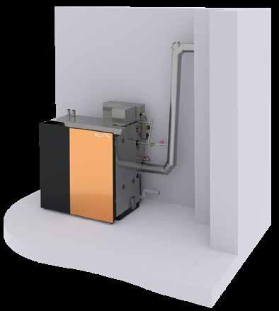 Kondenzacijski toplotni izmenjevalnik ETA BW Opcijski kondenzacijski toplotni izmenjevalnik