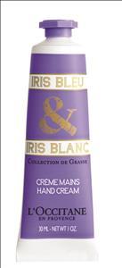 Krema za roke Iris Bleu & Iris Blanc, 30 ml L'OCCITANOVA nova Krema za roke Iris Bleu & Iris Blanc je del bogate dišavne kolekcije La Collection de Grasse, ki jo je navdihnilo provansalsko mesto