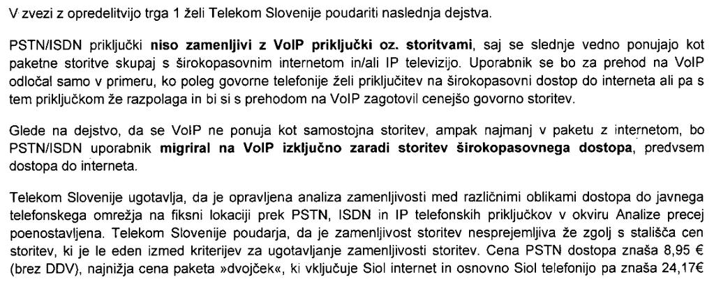 užbe Telekom Slovenije d.