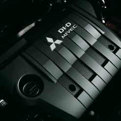 1,8-litrski dizelski motor DI-D MIVEC ponuja dovolj navora za energično speljevanje in maksimalno moč 150 KM za vznemirljivo vožnjo.