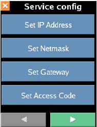 6. Preverimo, da je na terminalu in v TIK Admin nastavljen pravilen IP strežnika Nastavitve TIK terminala spreminjamo s posebnim servisnim programom, ki ga poženemo s pomočjo USB ključa.