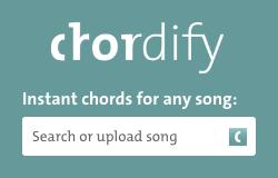Glasbeno opismenjevanje v praksi Chordify je spletna