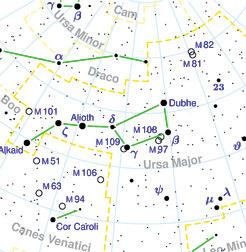 «Galaksija M82 v Velikem vozu (Veliki