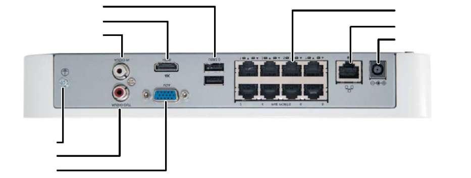 ADS mrežni snemalnik NVR301-08L-P8 Pametna detekcija Detekcija Vlom, prestop linije, detekcija gibanja Vlom Vstop in zadrževanje v virtualno definiranem področju Prestop linije Prestop definirane